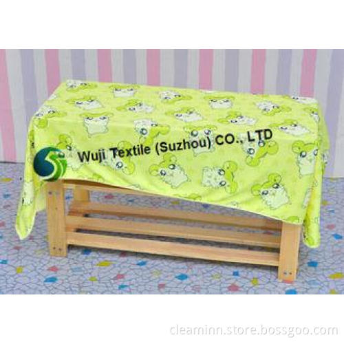 Customized Printing Micro Fiber Bath Towels , Baby Bath Tow